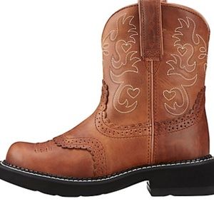 Ariat Women's Fatbaby Saddle Western Boots Size 9.5B